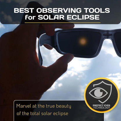Plastic Solar Eclipse Glasses - Plastic Solar Eclipse Glasses CE and ISO Certified Safe Shades for Direct Sun Viewing